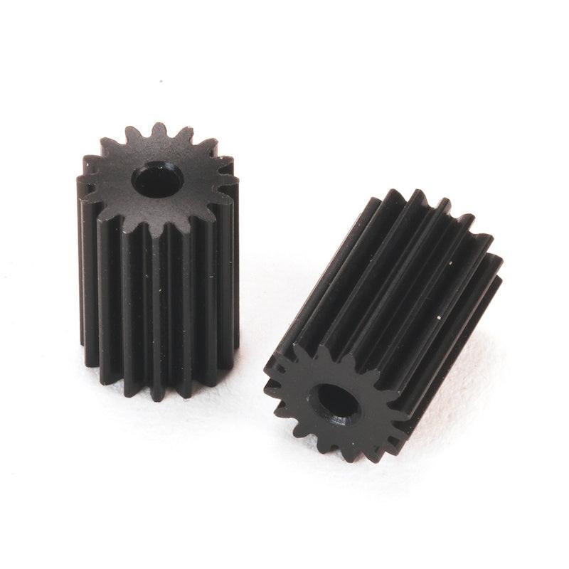 PN Racing MR2716 Machine Cut Delrin 64P 16T Long Pinion Gear 2 pcs