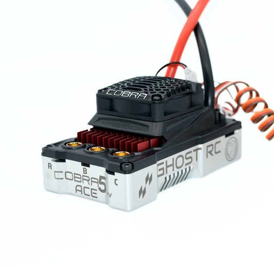 Ghost RC Cobra 5 HV ACE 1/5th Drag/Speed Run Brushless Sensored ESC 6-12s