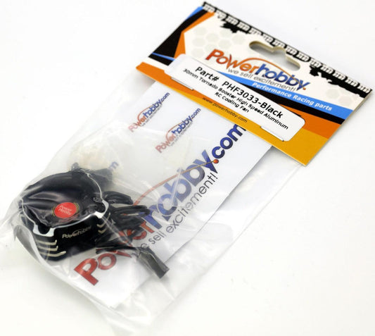 Powerhobby 30x30mm Booster High Speed Aluminum RC Cooling Fan 28K