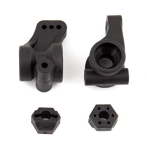 Associated 91418 Rear Hubs and Wheel Hexes DR10 ProSC10 Reflex DB10 Trophy Rat