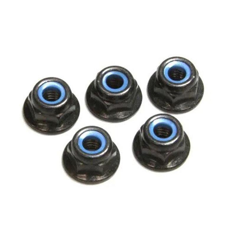 Kyosho 1-N4056FNB Nut (M4x5.6) Flanged Nylon (5pcs)