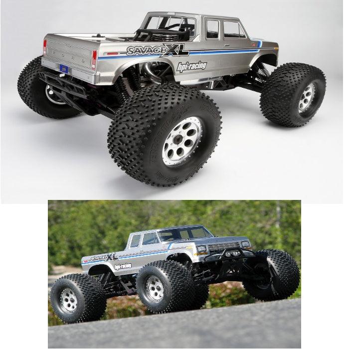 HPI Racing 105132 1979 Ford F-150 Supercab Clear Body Savage XL 5.9 RTR