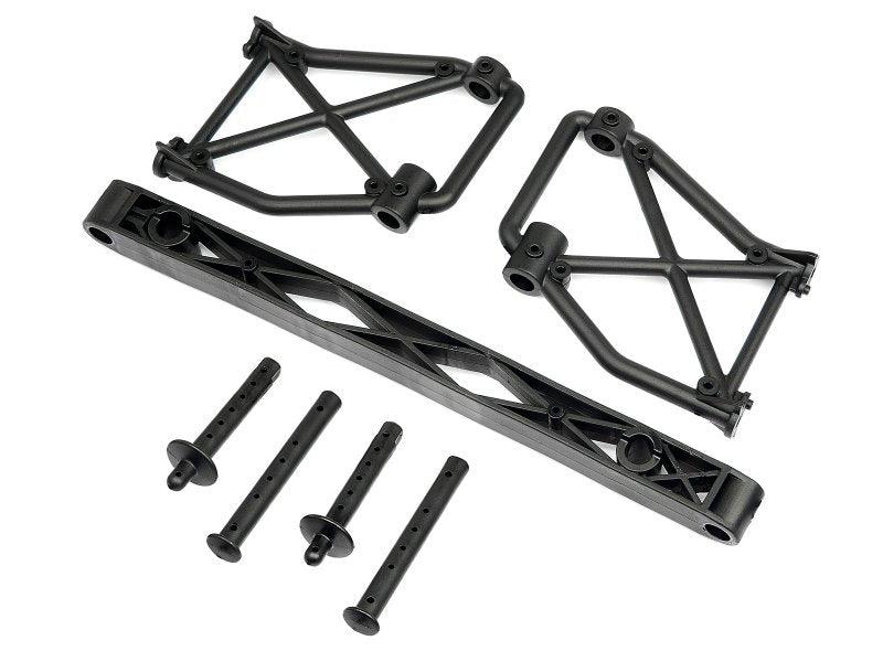 HPI Racing 106314 Side Body Mount Set Super 5SC Flux