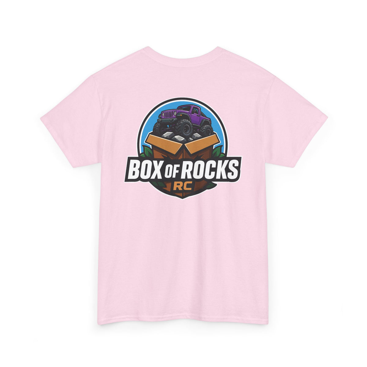 Box of Rocks RC T-Shirt (front/back design)