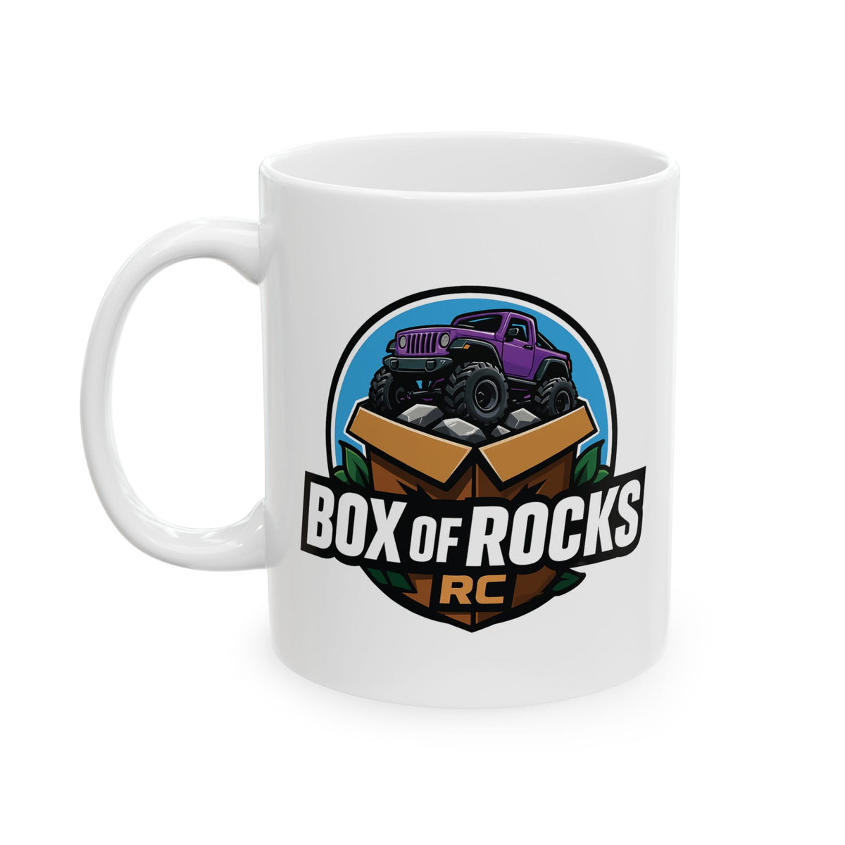 Box of Rocks Ceramic Mug