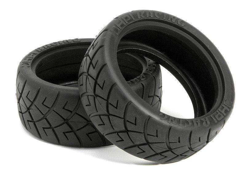 HPI Racing 4790 X-Pattern Tire 26mm D Compound (2) Sprint 2 Nitro
