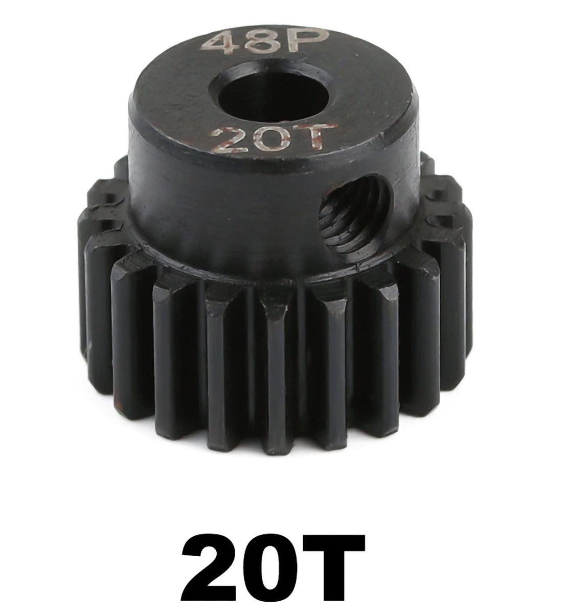 Powerhobby Hardened Steel 48P 5MM 20T Pinion Gear