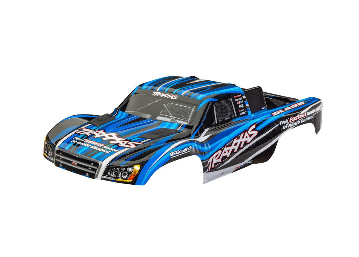 Traxxas 6910-BLUE Slash 4X4 Blue Clipless Body