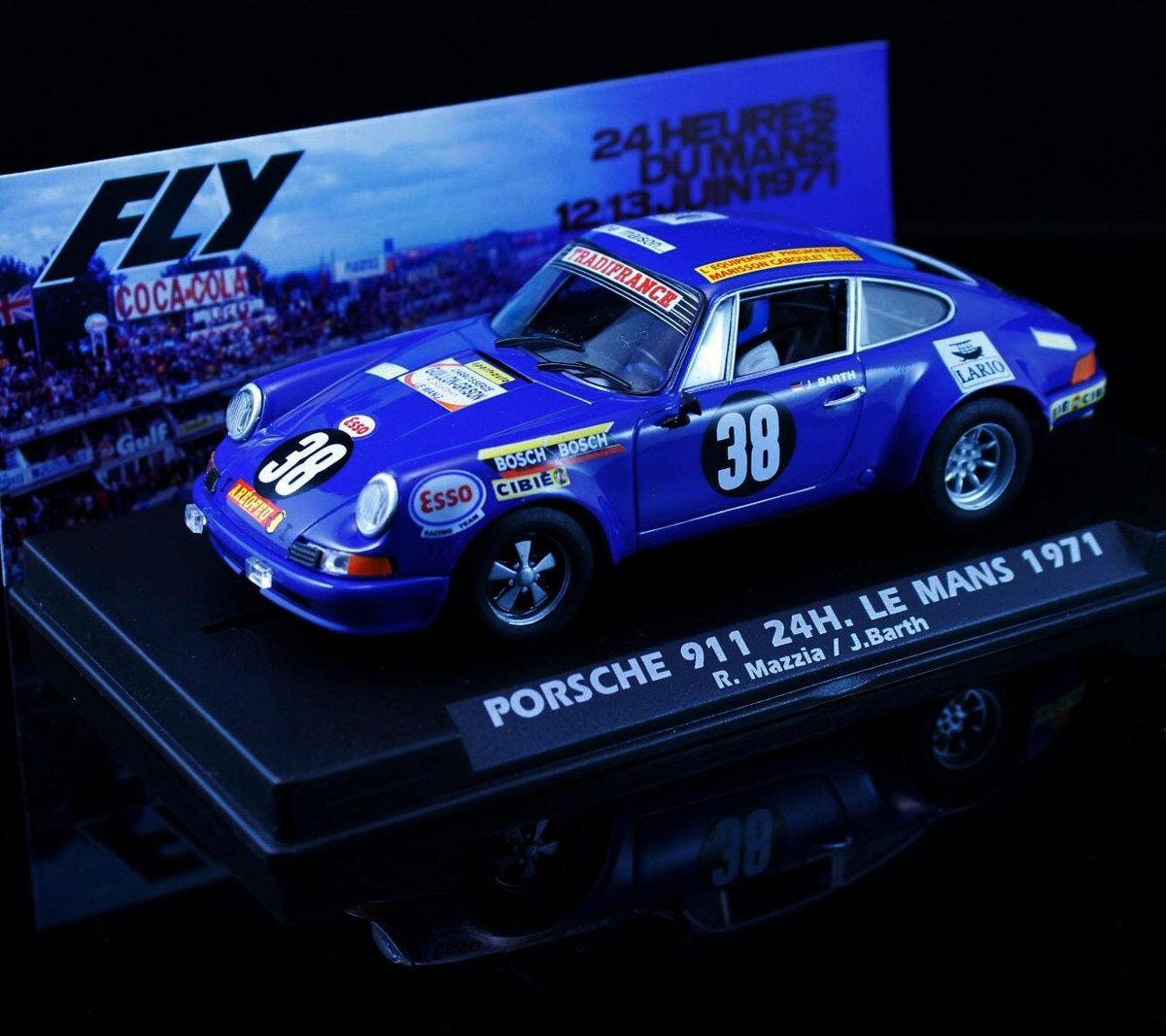 Fly A2089 Porsche 911 24h LeMans 1971 1/32 Slot Car Flyslot