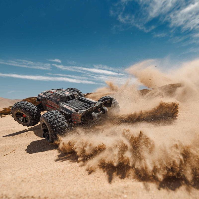 Arrma ARA5808V2T1 Kraton 8S BLX EXB Brushless RTR 1/5 4WD Monster Truck (Black)