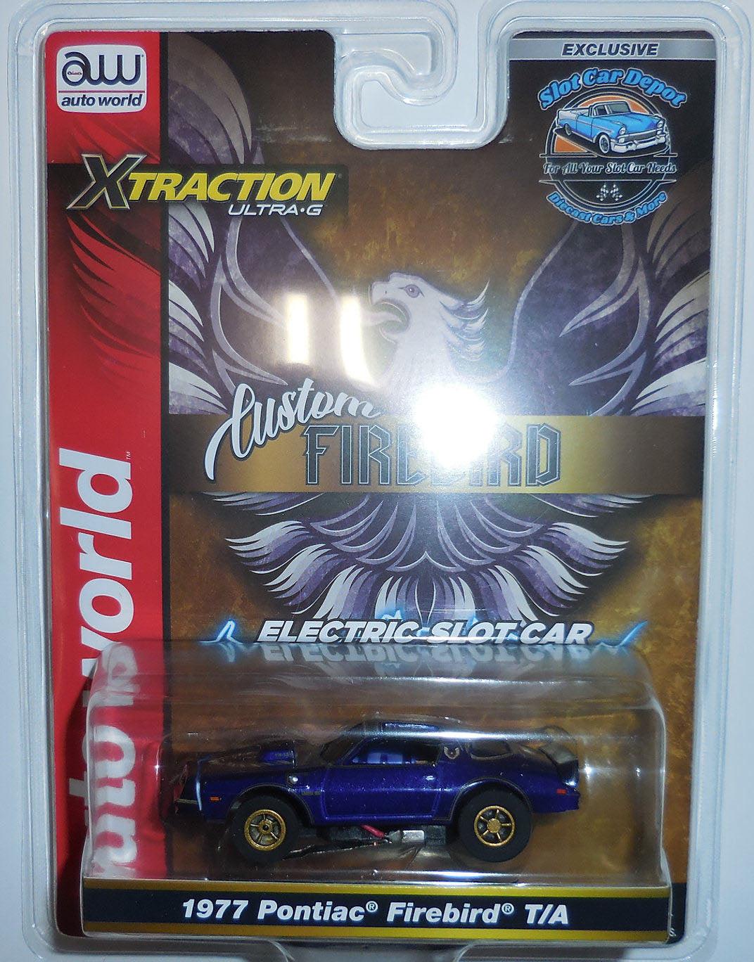 Auto World Exclusive Flamethrower 1977 Pontiac Firebird HO Slot Car For AFX
