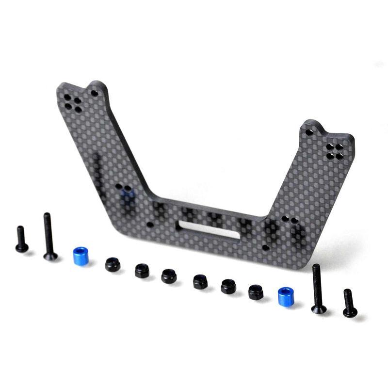 EXOTEK RACING ETK1982 Slash Carbon Fiber Front Drag Tower: Shorter 4Tec Shocks