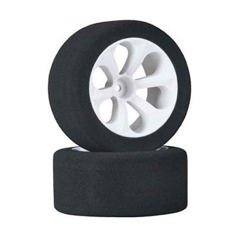 Jaco Prism Low Profile 1/10 Truck Rear Foam Tires (50 Shore) Rustler / Stampede