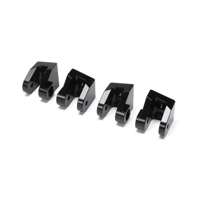 Losi LOS314006 Lower 4-link Mount Set Aluminum, Black(4): Mini LMT