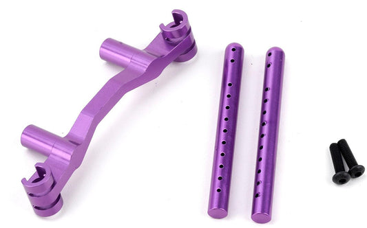 Powerhobby Aluminum Rear Body Post Mount Purple HPI RS4 Sport3