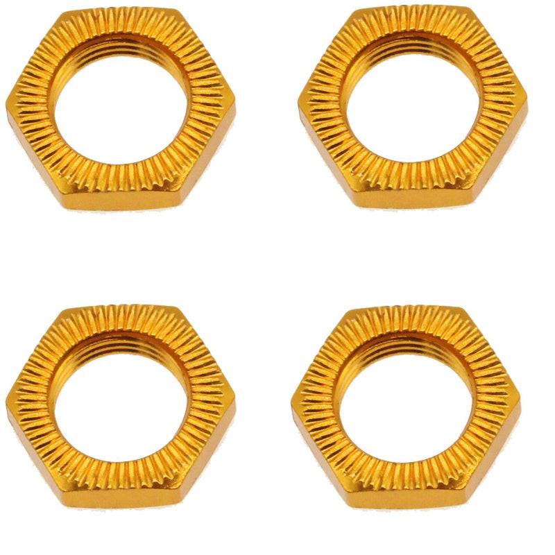 Powerhobby 17MM Serrated Wheel Nut Gold