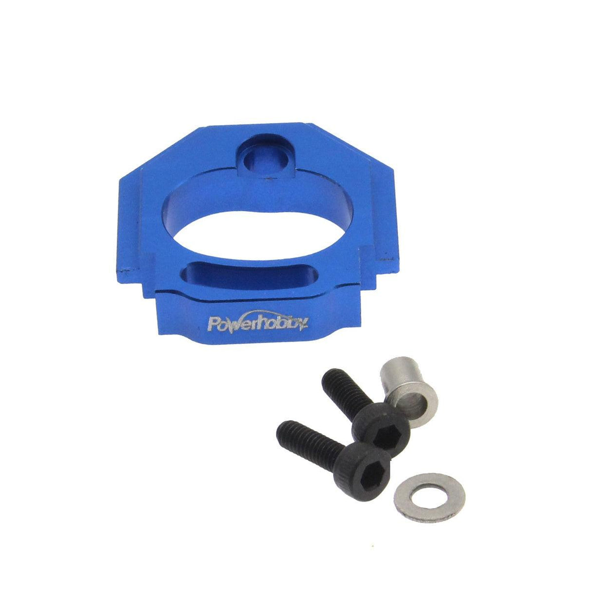 Powerhobby Aluminum Adjustable Blue Motor Mount for Arrma GROM / Losi Nascar