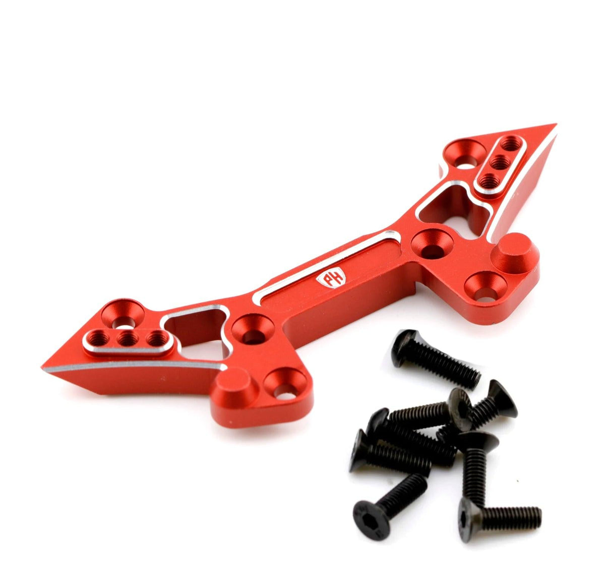 Powerhobby Aluminum Rear Shock Tower Red Kyosho 1/10 Fazer Mk2
