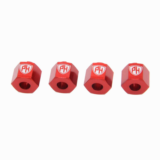 Powerhobby Aluminum Wheel Hex Red Redcat Ascent-18