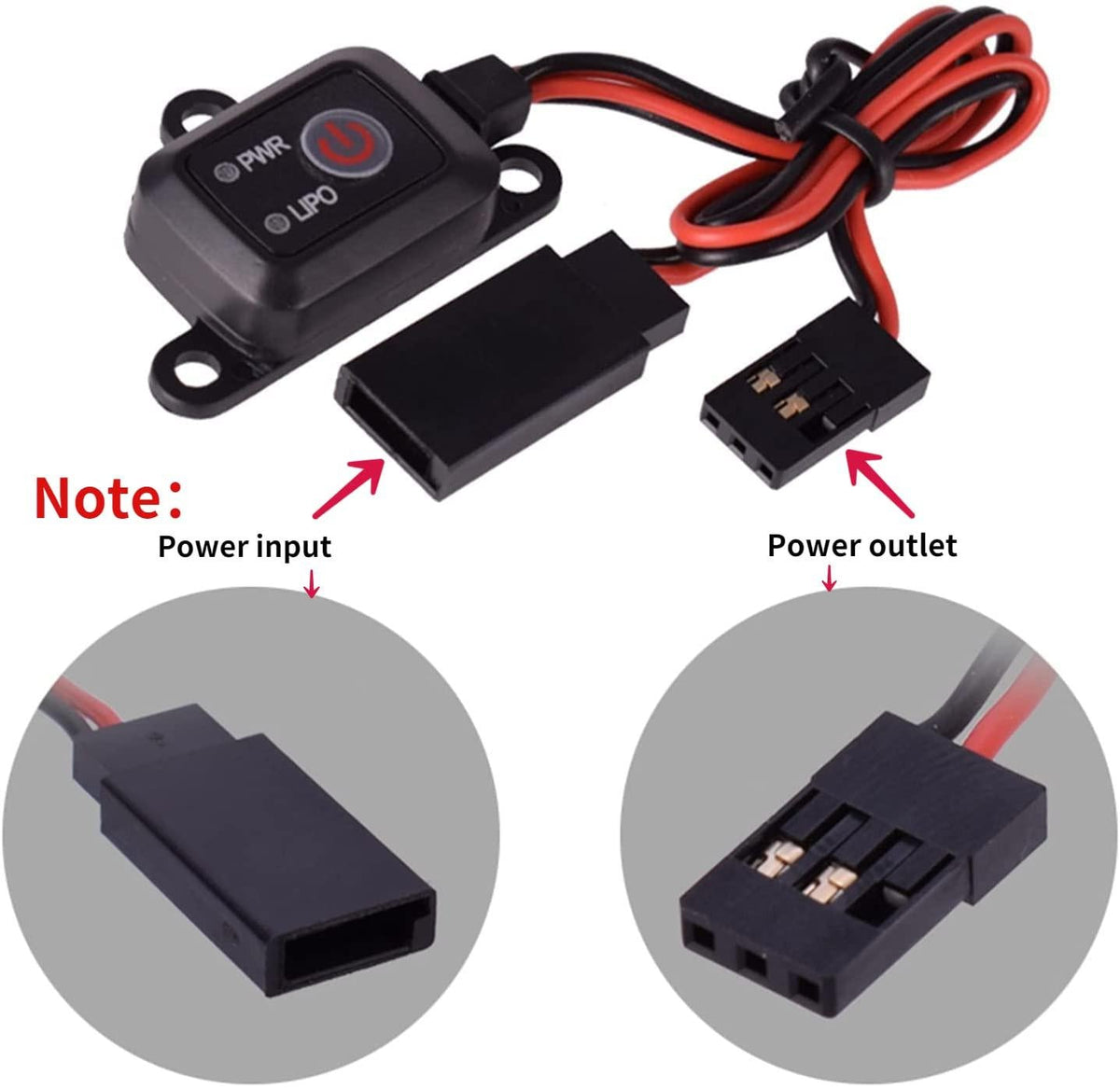 MCU Controlled Power Switch On / Off