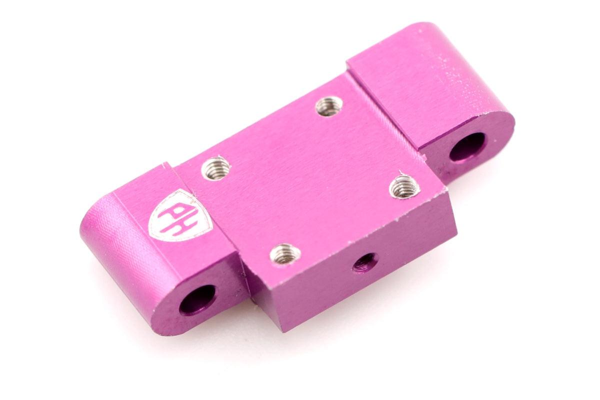 Powerhobby Losi Micro-B Aluminum Front Bulkhead Purple
