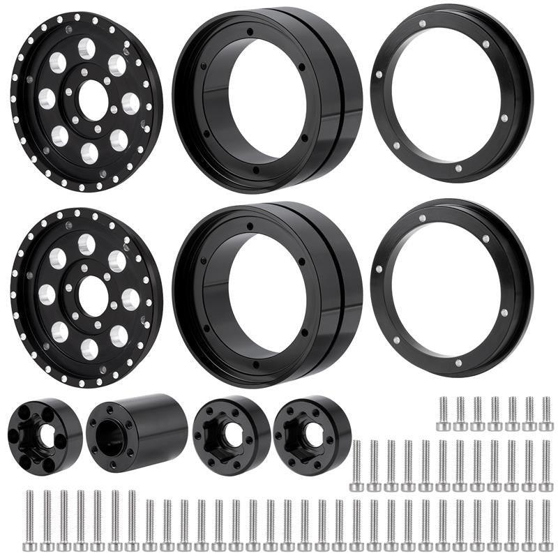 Powerhobby Beadlock 2.2" Dual Wheels / Rims 1/10 Rock Crawler