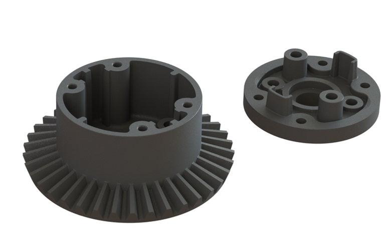 Arrma AR310872 Differential Case Set 37T Main Gear Granite Senton