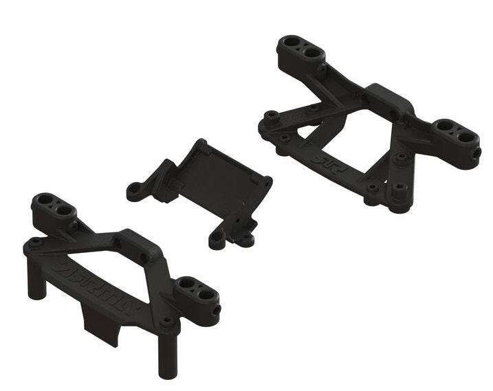 Arrma ARA320586 Upper Bumper/Bodymount Set Infraction / Vendetta 4X4