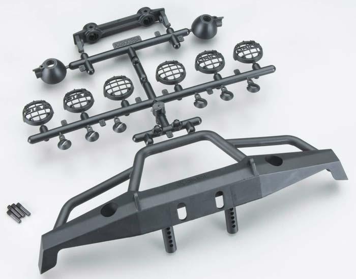 Axial AX80039A SCX10 Front Plate Bumper Set