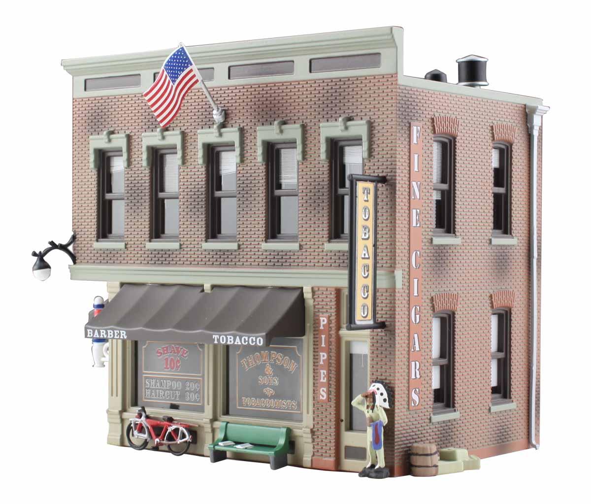 Woodland Scenics BR4923 N Corner Emporium Structure Built-&-Ready
