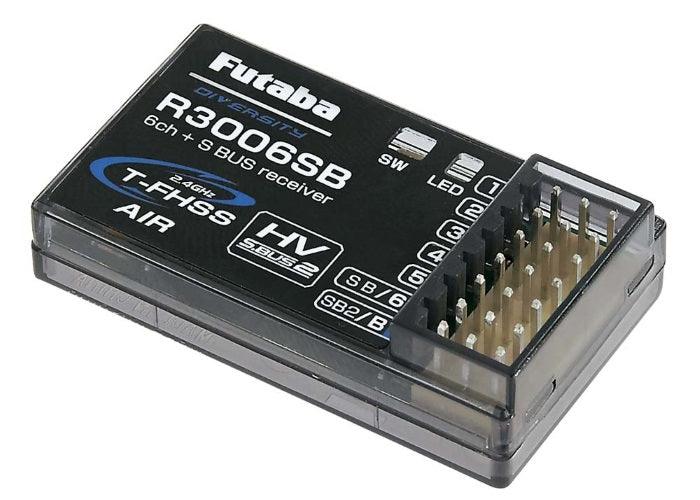 Futaba FUTL7683 R3006SB S.Bus/2 6Ch T-FHSS Telemetry Receiver