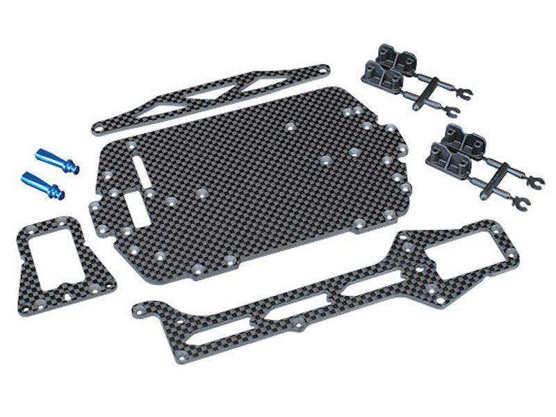 Traxxas 7525 LaTrax Carbon Fiber Conversion Kit