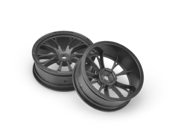 Jconcepts Street Eliminator 2.2" 12mm Hex Front Wheel Black Tactic TRA Slash Bandit