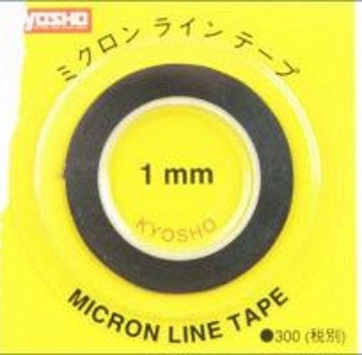 Kyosho 1843BK Micron Tape 2.5mmx5m BK