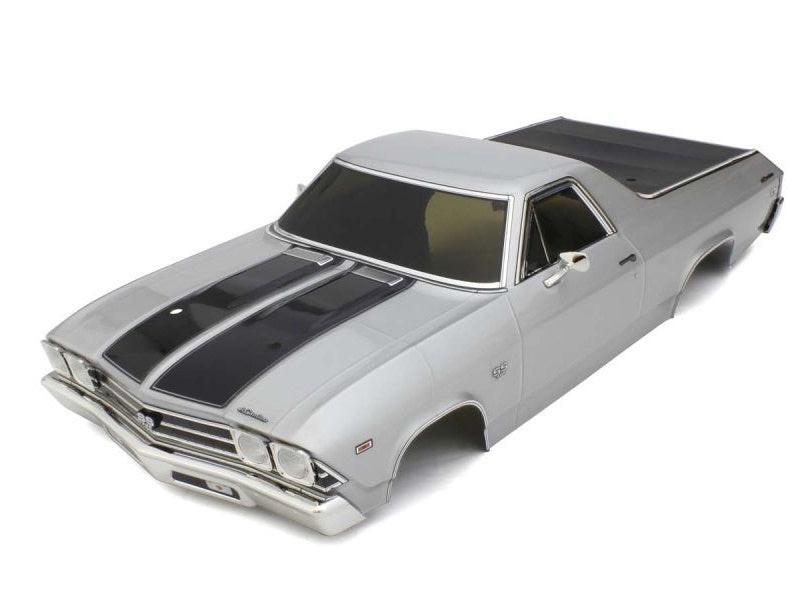 kyosho FAB705SL 1969 Chevy El Camino SS 396 Cortez Silver Decoration Body Set