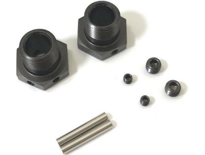Kyosho IFW625N Wheel Hub (Narrow /Gunmetal /2pcs /MP10)