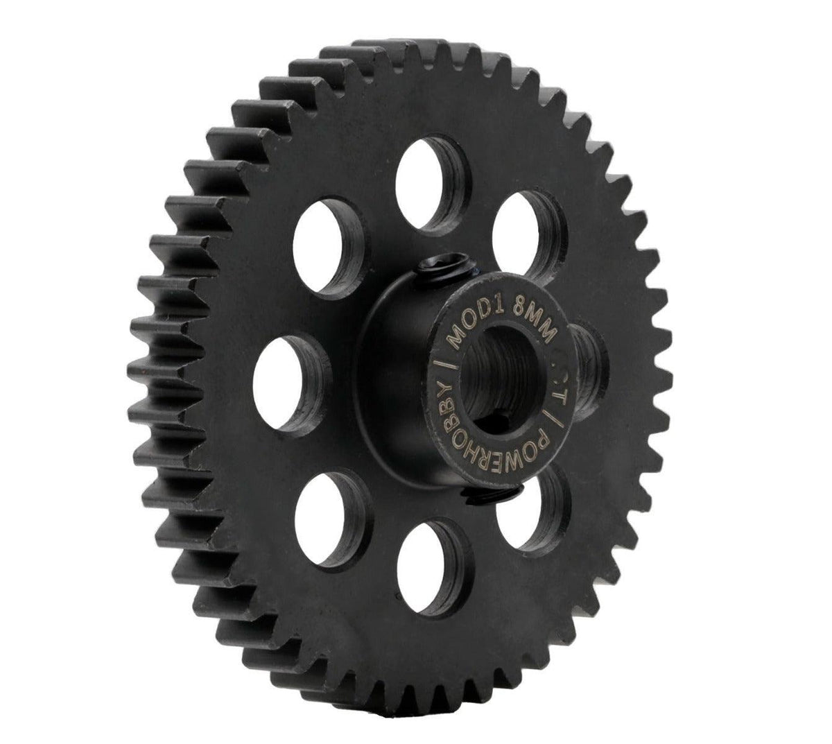 Powerhobby Hardened Steel 51T Mod1 8mm Pinion Gear MOD 1 Speed Run / Drag Racing