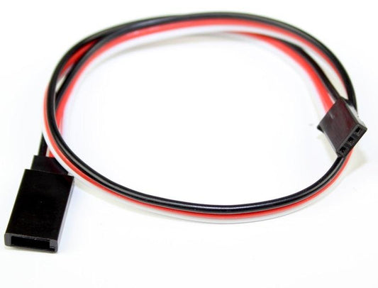 Powerhobby 12" Heavy Duty Servo Extension Wire Futaba Connector J 20AWG