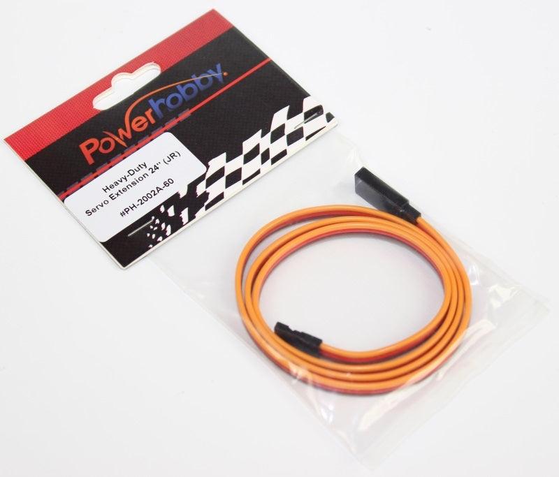 PowerHobby 24" Heavy Duty Servo Extension JR Connector / Plug