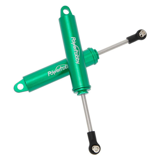 Powerhobby 110mm Promatics Two Stage Internal Spring Shocks (2) Green