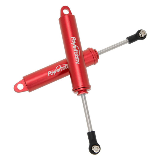Powerhobby 110mm Promatics Two Stage Internal Spring Shocks (2) Red