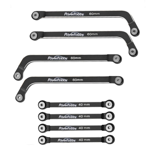 Powerhobby Aluminum High Clearance Links w Shock Mount Axial AX24