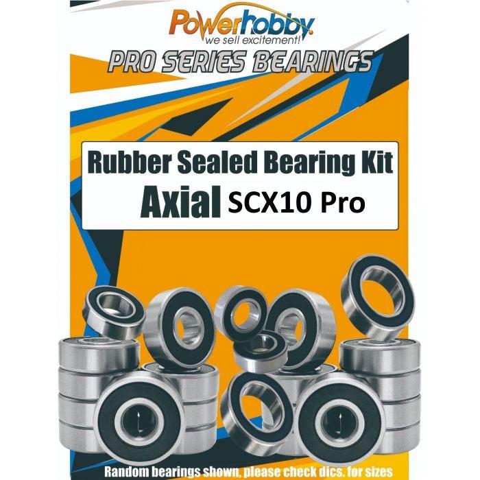 Powerhobby Rubber Sealed Bearing Kit Axial SCX10 Pro