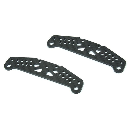 Powerhobby Carbon Fiber Front / Rear Sock Tower Damper Stay Tamiya TT-01