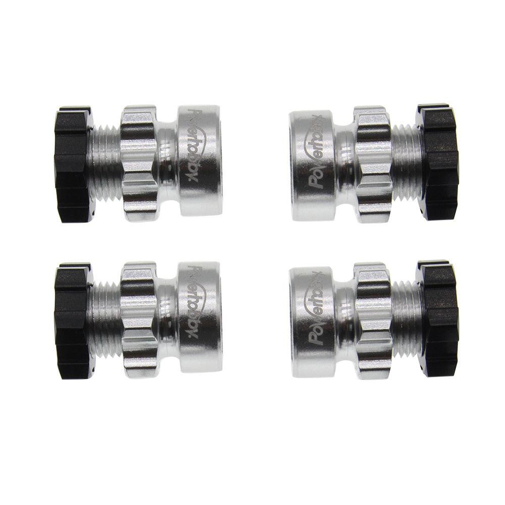 Powerhobby 12mm to 17mm W/10mm Offset Hex Hub Black FOR Traxxas Slash Rustler