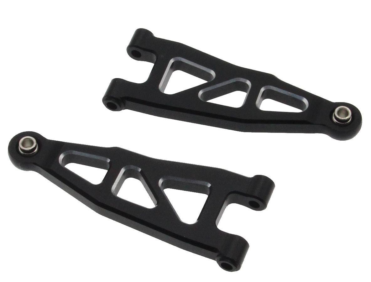 Powerhobby Aluminum Front Lower Arms Black Arrma Granite / Typhon GROM