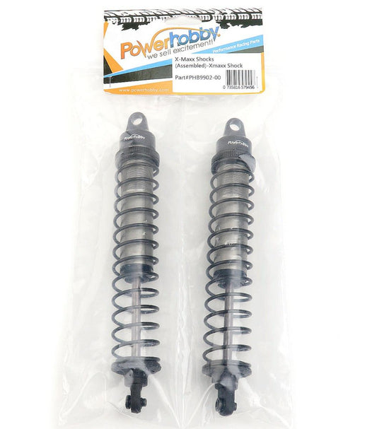 Powerhobby Assembled Front Rear Shocks w 6.5mm Titanium Shaft (2) FOR Traxxas X-Maxx