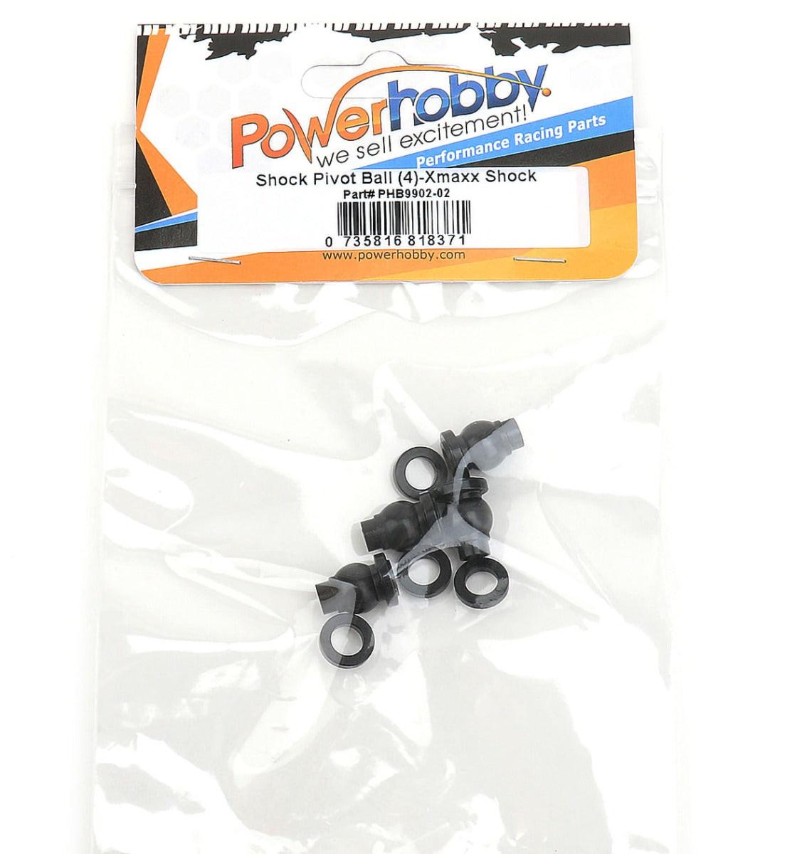Powerhobby Shock Pivot Ball (4) XTREME X-Maxx Shocks
