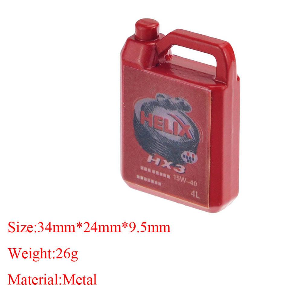 Powerhobby Metal Engine Oil Box RED 1/10 Rock Crawler Accessory