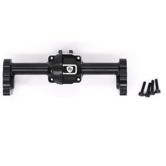 Powerhobby Aluminum Rear Axle FMS FCX24 Black